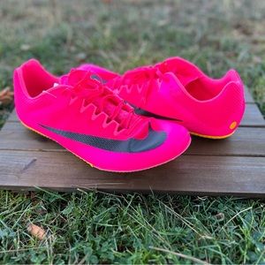 Nike Zoom Rival Sprint Pink Track Spikes, Size 11 BNIB DC8753-600 (No box)